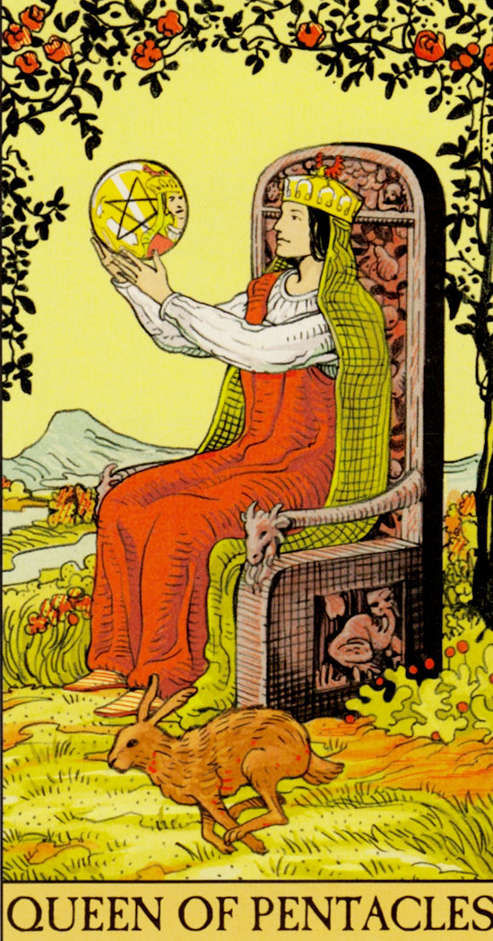 Rainha De Ouros Tarot Essencial Tarot